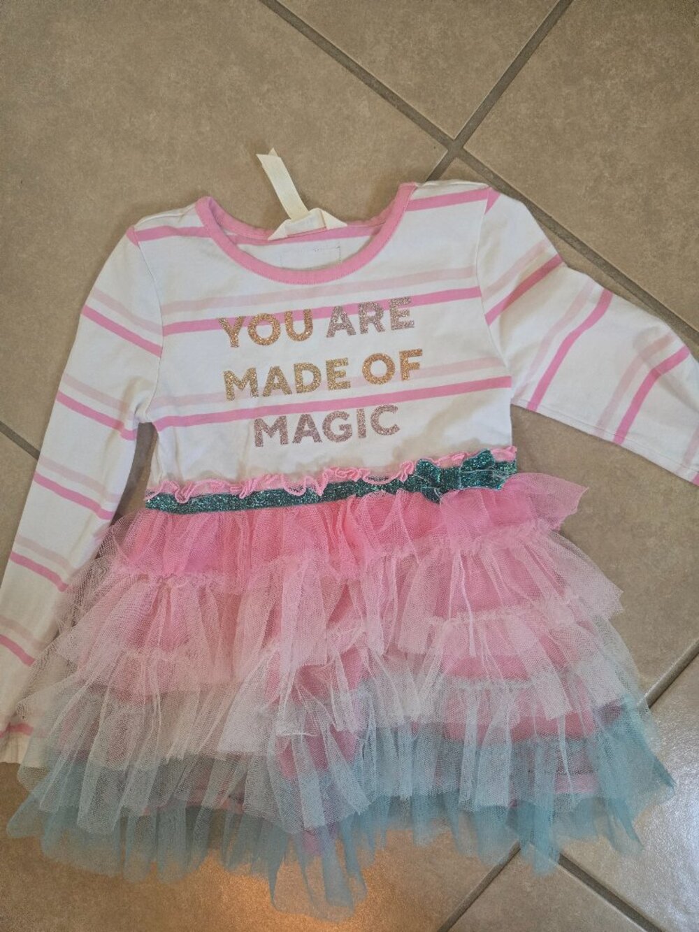 Matilda Jane Girls Size 4 “You Are Made of Magic” Tutu Dress — NWOT  Adorable Ma